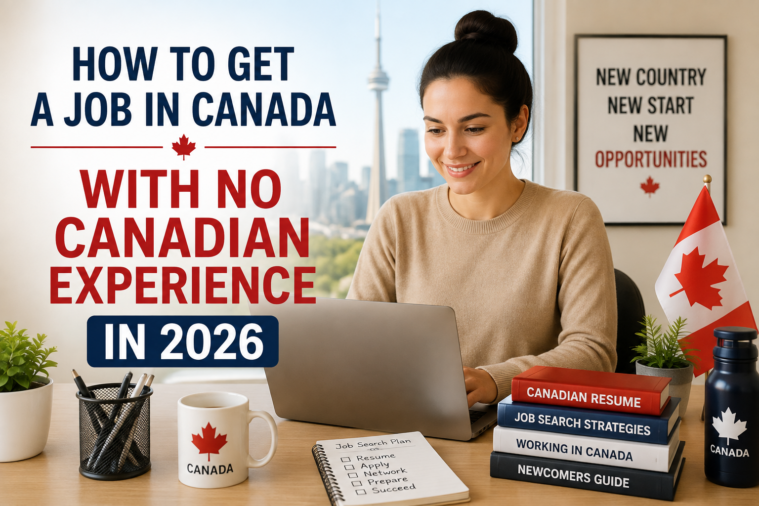How to get a job in Canada with no Canadian experience in 2026